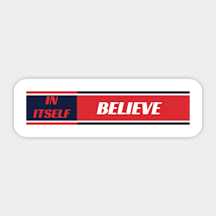 believe Sticker